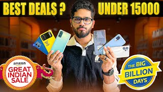 Smartphone Price Drop Under 15000 😱 Best Deals on Amazon amp Flipkart 🔥 Best Budget 5G smartphone 🔥 [upl. by Hyatt]