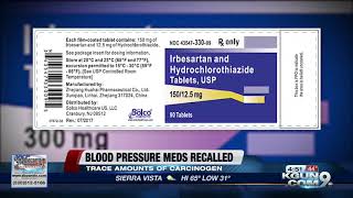 Blood Pressure Medication Recall Irbesartan [upl. by Nyrak81]