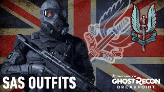 The Most Authentic and Realistic SAS Outfits in Ghost Recon® Breakpoint  Outfit Showcase [upl. by Semreh]