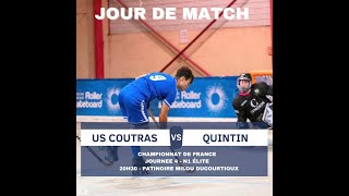 J4 N1 US COUTRAS  QUINTIN RC Championnat de France 20242025 [upl. by Pathe]