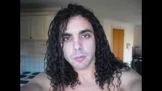 CURLY HAIR MEN Wet to Dry Hairstyle  Fast Growth [upl. by Lyndsie238]