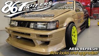 86Fighters  AE86 New Looks and Upgrades [upl. by Thomson695]