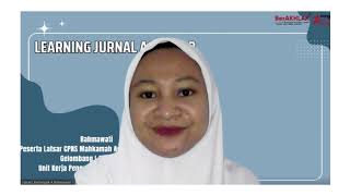 LEARNING JURNAL AGENDA 3  Rahmawati [upl. by Nilyac]