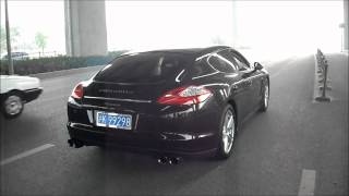 Porsche Panamera 36 IPE Valvetronic Exhaust System [upl. by Fionna]