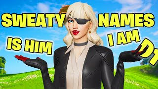 Sweaty Things To Put In Your Fortnite Name Username Ideas [upl. by Denn]