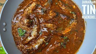 JAMAICAN TIN MACKEREL RECIPE [upl. by Ogg]