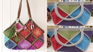 Carteras Tejidas a Crochet  para mujer [upl. by Radford]