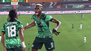 Nigeria vs Cameroon 20 Afcon2023 Highlights [upl. by Ecirpak948]