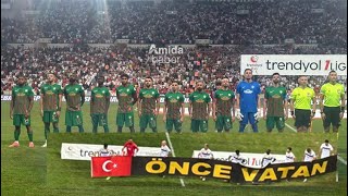 Amedspor İstiklal Marşı Önce Vatan… [upl. by Hsirt]