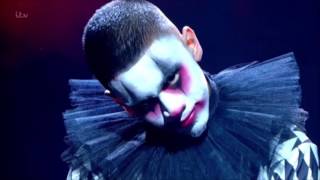 TNG Clown Dancers SCARE the HELL Out of Simon  Semifinals  Britain’s Got Talent 2017 [upl. by Limber852]