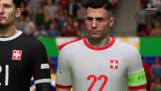 Switzerland vs Scotland 02 Euro2024 [upl. by Huberman]