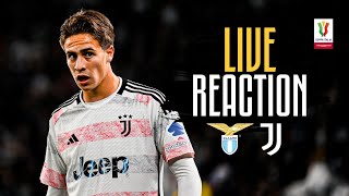 🔴 WATCH NOW LAZIO vs JUVENTUS COPPA ITALIA  LIVE REACTION 💪⚪⚫ [upl. by Nahtiek904]