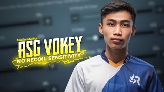 NEW VOKEY SENSITIVITY 2021 No Recoil  PUBG Mobile Best Sensitivity [upl. by Silbahc985]