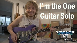 Im the One Guitar Solo  Van Halen [upl. by Eneluqcaj]