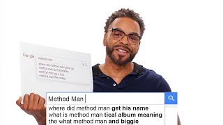 Method Man Answers The Webs Most Searched Questions  WIRED [upl. by Jehoash]