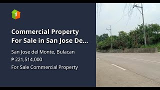 Commercial Property For Sale in San Jose Del Monte Bulacan [upl. by Pillyhp]