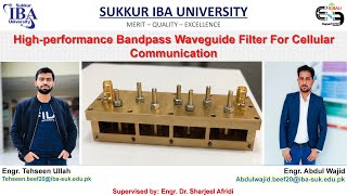 Highperformance Bandpass Waveguide Filter For Cellular Communication [upl. by Enalahs969]