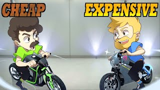 GTA 5 Cheap VS Expensive Motorcycles [upl. by Rehpetsirhc]