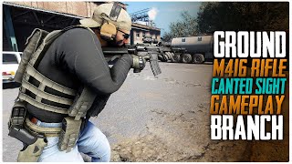 Shooting With Canted Sight M416 Assault Rifle  Ground Branch Gameplay [upl. by Hayikat]