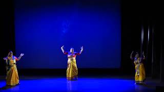 Achyutam Keshivam Dance  Sarbani Mukherjee  ICCR  Payal Dance School [upl. by Enilarak]