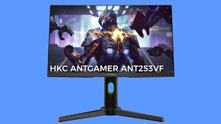 HKC ANTGAMER ANT253VF gaming Monitor First Look  Review Full Specifications [upl. by Airamesor]