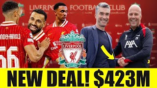 🚨BREAKING Soon Ornstein offers Mo Salah contract Liverpool fans have been waiting Liverpool News [upl. by Hiamerej]