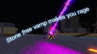 YBA STONE FREE  VAMP IS INSANELY OP [upl. by Haletta]