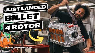 MAZDA RX7  4 ROTOR BUILD 700BHP [upl. by Abrahan]