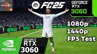 EA Sports FC 25 FIFA 25  RTX 3060 12GB 1080p 1440p Ultra Settings RTX On [upl. by Maxy]