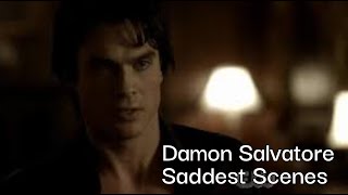 Damon Salvatore saddest moments on The Vampire Diaries READ DESCRIPTION [upl. by Esoryram665]