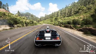 Forza Horizon 5  Universal Studios Back to the Future Time Machine 2 1981  Free Roam Gameplay 4K [upl. by Pinsky]