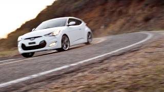 2012 Hyundai Veloster EcoShift DCT Track Test [upl. by Leanne]