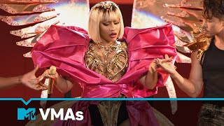 Nicki Minaj Performs “Majesty” “Barbie Dreams” “Ganja Burn” “FeFe”  MTV VMAs  Live Performance [upl. by Yrehcaz]