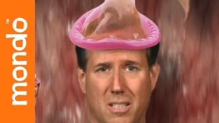 Santorum the Spermicidal Maniac  NewsHit [upl. by Ial946]