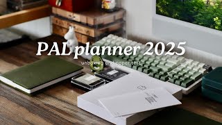 2024 Pal Planner 2025 Unboxing page test amp first impressions [upl. by Nylrahc438]