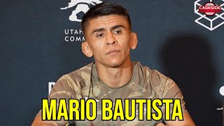 Mario Bautista Discusses His Recent Success and Taking On A Legend of the Sport at UFC 307 [upl. by Vincent]