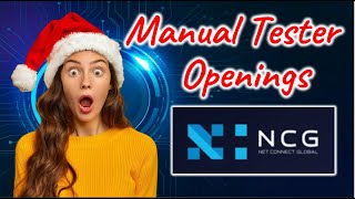 Manual TesterQA Openings [upl. by Ueihtam]