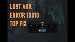 Lost Ark Error 10010 [upl. by Anatollo621]