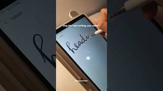 Samsung Tab A9 🌸 a tutorial on digital notetaking using stylus pen for android digitalnotetaking [upl. by Yenreit]