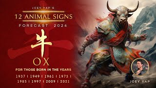 2024 Animal Signs Forecast Ox Joey Yap [upl. by Haimaj]