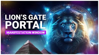 How to Manifest Anything with the Lions Gate Portal on 882024 BONUS MANIFESTATION RITUAL [upl. by Ellerrehc]