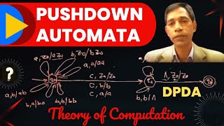 Pushdown Automata in TOC with a Real Life Example  Formal Definition and Solved Example [upl. by Barra]