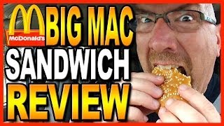 McDonalds Big Mac Combo Review  Drive Thru test [upl. by Brenk]