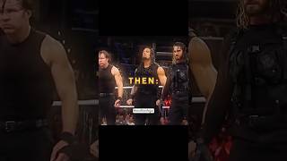 The Shield Now Vs Then Edit 🔥 wwe [upl. by Garvy175]