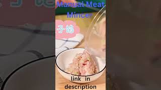 Manual Meat Mincer Garlic Chopper Rotate Garlic Press Crusher Vegetable Onion Cutter Kitchen [upl. by Arammat]