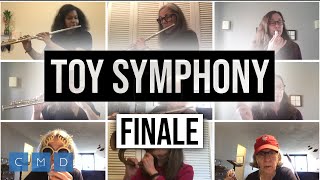 Toy Symphony by FJ Haydn Finale  VIRTUAL PERFORMANCE  New Horizons Flute Ensemble [upl. by Nomelihp]