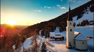 Höchstgelegene Wallfahrtskirche Österreichs  Marterle WINTER 1718 [upl. by Yrbua]