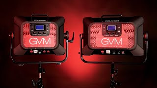 GVM YU200R amp YU300R Versatile Powerful amp Portable LED Panel Lights [upl. by Floyd]