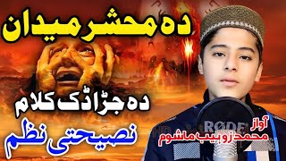 sakhta da garmi pashto naat by Hafiz Zohaib new Naat [upl. by Darreg]