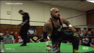 Dj Powers Vs Desmond Cole Wrestling Open [upl. by Aldora594]